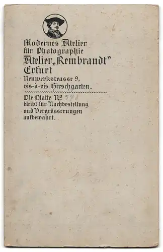 Fotografie Atelier Rembrandt, Erfurt, Neuwerkstrasse 9, Portrait zwei Mädchen & ein Junge in hübscher Kleidung mit Buch