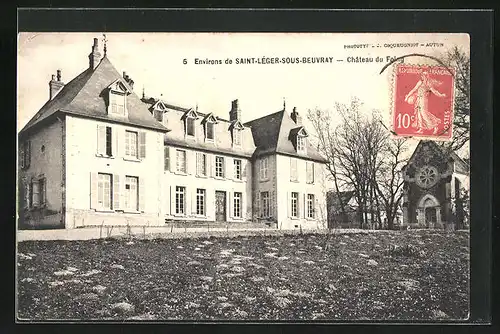 AK Saint-Léger-sous-Beuvray, Château du Foing