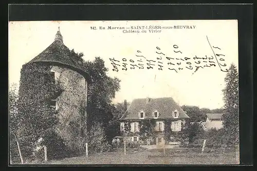 AK Saint-Léger-sous-Beuvray, Château du Vivier