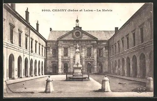 AK Chagny, La Mairie