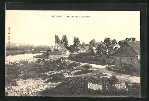 AK Étang, Bords de l`Arroux