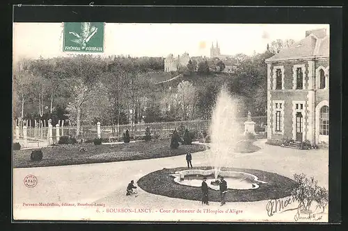 AK Bourbon-Lancy, Cour d`honneur de l`hospice d`aligre