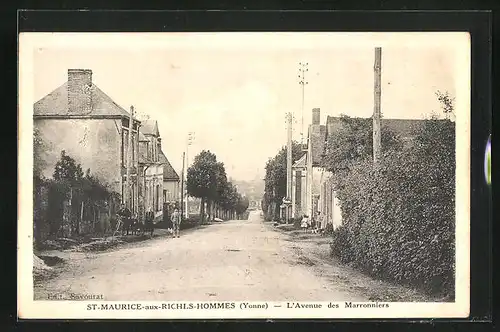 AK St-Maurice-aux-Riches-Hommes, L`Avenue des Marronniers