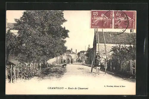AK Champigny, Route de Chaumont