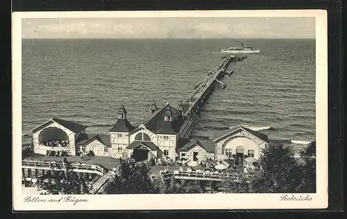 AK Sellin auf Rügen, Seebrücke