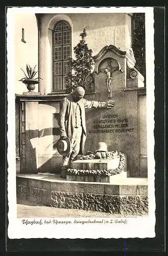 AK Schapbach, Blick auf das Kriegerdenkmal