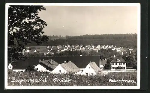 AK Burgkirchen / Alz., Ortsansicht mit Sendorf