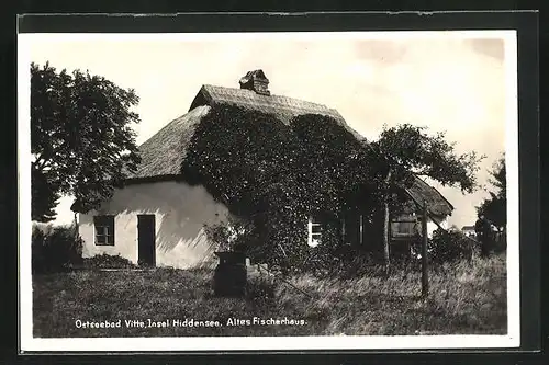 AK Vitte / Hiddensee, Altes Fischerhaus