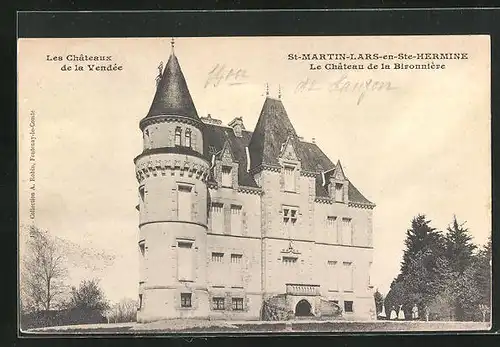 AK St-Martin-Lars-en-Ste-Hermine, Le Château de la Bironniére