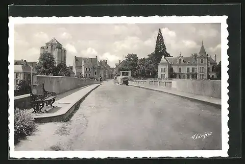 AK Posay-les-Bains, Donjon, Vieux Logis, Castel de la Creuse