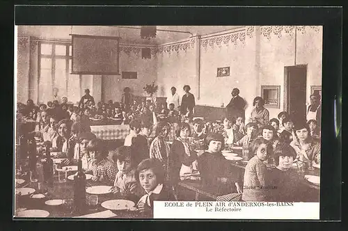 AK Andernos-les-Bains, Ecole de Plein Air, Le Réfectoire