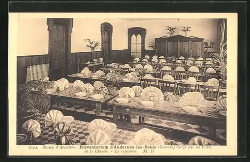 AK Andernos-les-Bains, dirigé par les Filles de la Charité -Le réfectoire