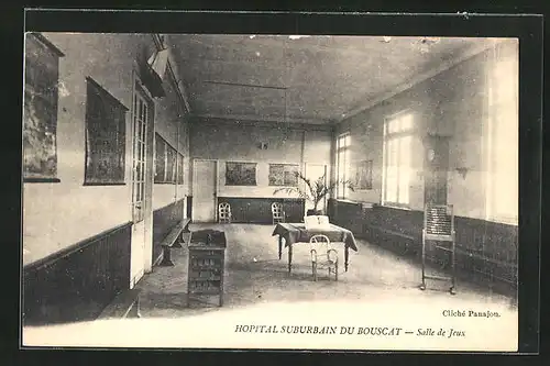 AK Bouscat, Hopital Suburbain, Salle de Jeux