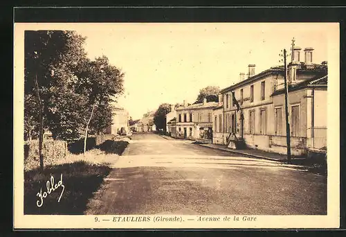 AK Etauliers, Avenue de la Gare