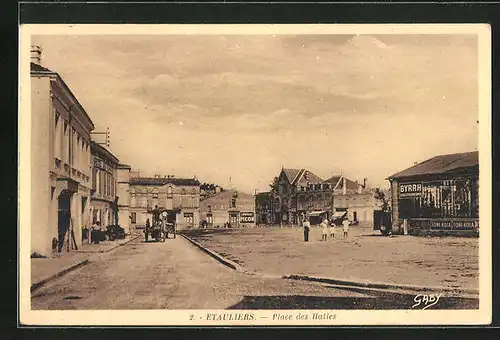 AK Etauliers, Place des Halles