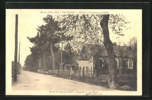 AK La Hume, Route des Grands Lacs- Chapelle de La Hume
