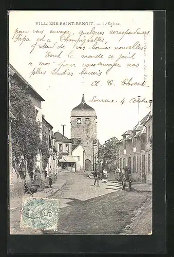 AK Villiers-Saint-Benoit, L`Eglise