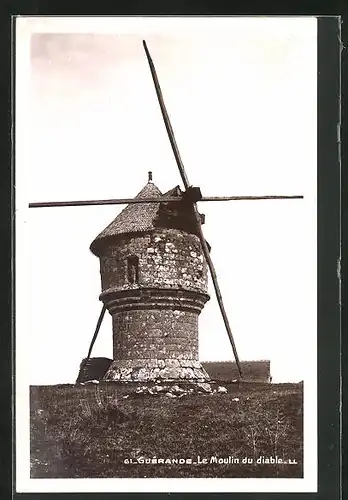 AK Guérande, Le Moulin du diable, Windmühle