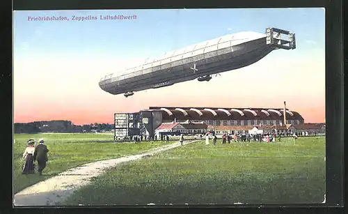 AK Friedrichshafen, Zeppelin - Luftschiffwerft