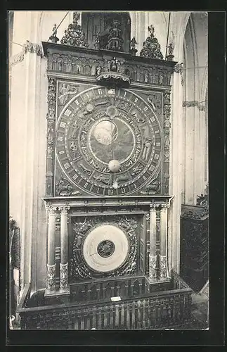 AK Rostock, Astronomenuhr in der Marienkirche