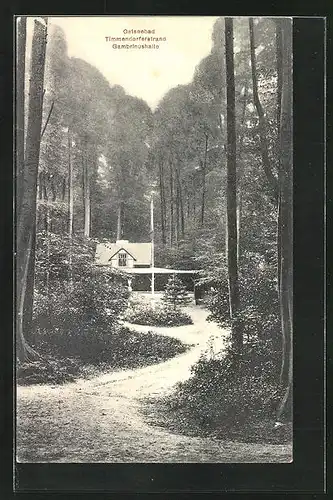 AK Timmendorferstrand / Ostsee, Blick auf das Gasthaus Gambrinushalle