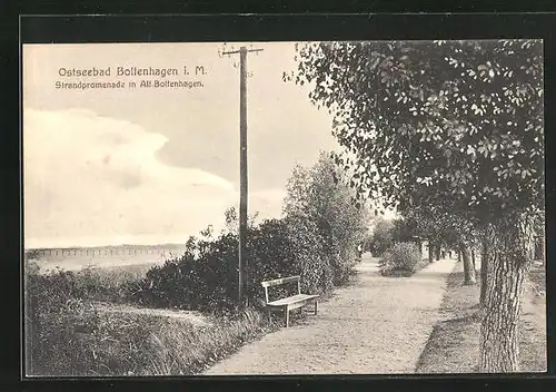 AK Boltenhagen i.M., Strandpromenade