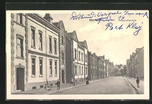 AK Marten, Häuser an der Friedrichstrasse