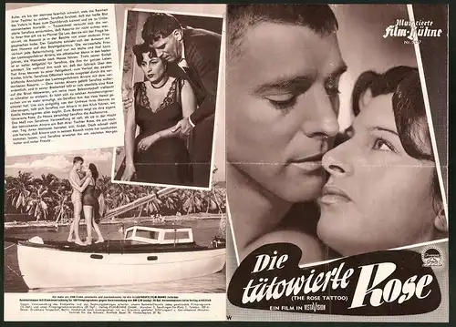 Filmprogramm IFB Nr. 3177, Die tätowierte Rose, Anna Magnani, Burt Lancaster, Regie: Daniel Mann