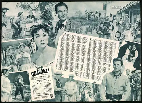 Filmprogramm IFB Nr. 3679, Oklahoma!, Gordon MacRae, Gloria Grahame, Regie: Fred Zinnemann