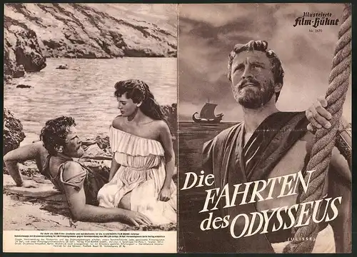 Filmprogramm IFB Nr. 2670, Die Fahrten des Odysseus, Kirk Douglas, Silvana Mangano, Regie: Mario Camerini