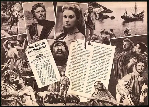 Filmprogramm IFB Nr. 2670, Die Fahrten des Odysseus, Kirk Douglas, Silvana Mangano, Regie: Mario Camerini