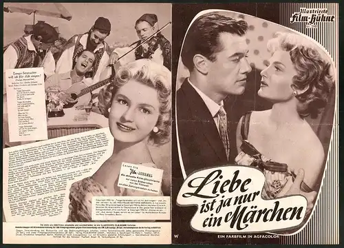 Filmprogramm IFB Nr. 2981, Liebe ist ja nur ein Märchen, Willy Fritsch, Eva Crüwell, Regie: A. M. Rabenalt
