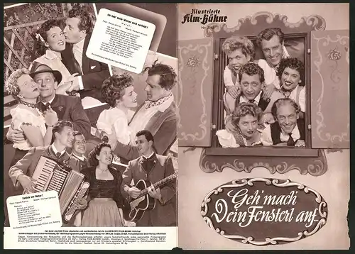 Filmprogramm IFB Nr. 2083, Geh` mach` dein Fenster auf..., Peter Pasetti, Gunther Philipp, Regie: Anton Kutter