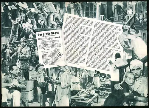 Filmprogramm IFB Nr. 3190, Der grosse Regen, Lana Turner, Richard Burton, Regie: Jean Negulesco