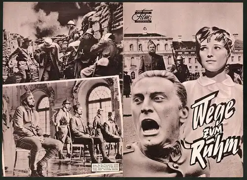 Filmprogramm DNF, Wege zum Ruhm, Kirk Douglas, Ralph Meeker, Regie: Stanley Kubrick