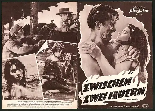 Filmprogramm IFB Nr. 3221, Zwischen zwei Feuern, Kirk Douglas, Elsa Martinelli, Regie: Andre De Toth