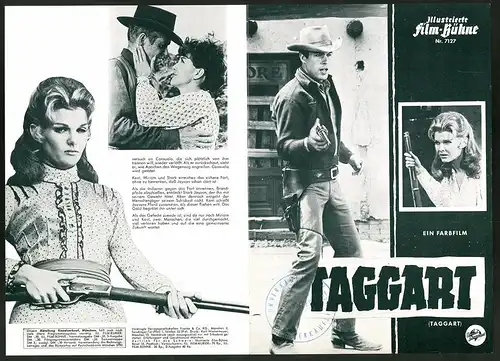 Filmprogramm IFB Nr. 7127, Taggart, Tony Young, Dan Duryea, Regie: R. G. Springsteen