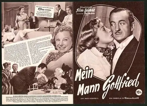 Filmprogramm IFB Nr. 4159, Mein Mann Gottfried, June Allyson, David Niven, Regie: Henry Koster