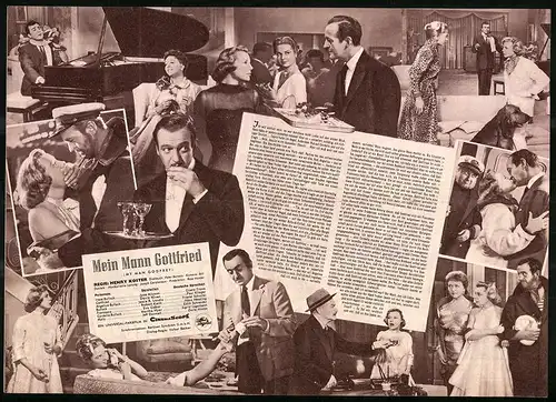 Filmprogramm IFB Nr. 4159, Mein Mann Gottfried, June Allyson, David Niven, Regie: Henry Koster