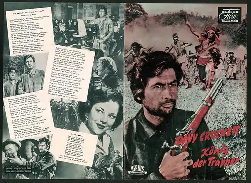 Filmprogramm DNF, Davy Crockett - König der Trapper, Fess Parker, Buddy Ebsen, Regie: Norman Foster