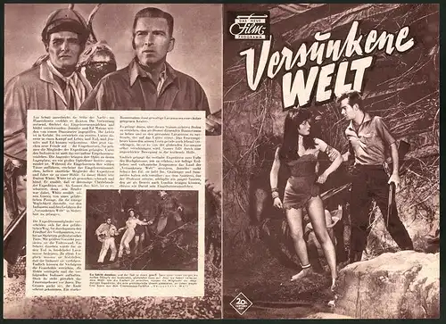 Filmprogramm DNF, Versunkene Welt, Claude Rains, Michael Rennie, Regie: Irwin Allen