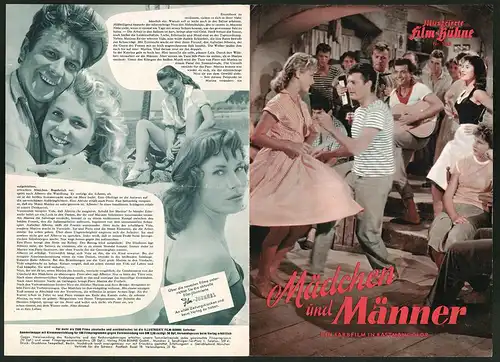 Filmprogramm IFB Nr. 3555, Mädchen und Männer, Marcello Mastroianni, Jester Naefe, Regie: Franz Cap