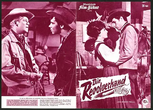 Filmprogramm IFB Nr. 6786, Die Revolverhand, Tony Young, Dan Duryea, R. G. Springsteen