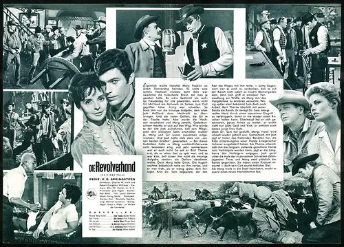 Filmprogramm IFB Nr. 6786, Die Revolverhand, Tony Young, Dan Duryea, R. G. Springsteen