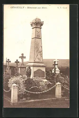 AK Genouilly, Monument aux Morts