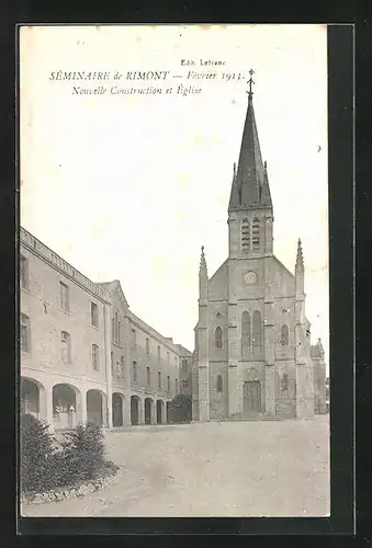 AK Rimont, Nouvelle Construction et Eglise