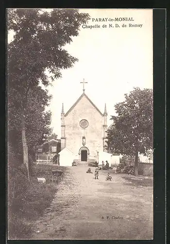 AK Paray-le-Monial, Chapelle de N. D. de Romay