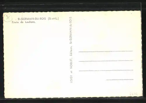 AK St-Germain-du-Bois, Route de Louhans