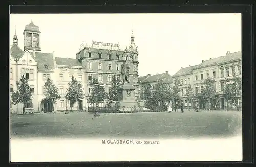 AK M.-Gladbach, Hotel Deutsches Haus am Königsplatz
