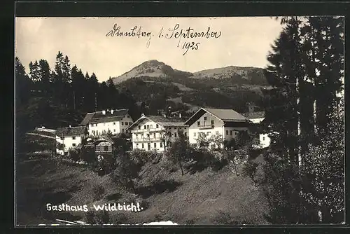 AK Wildbichl, Blick auf das Gasthaus